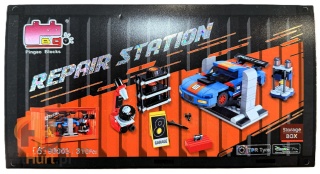 Klocki konstrukcyjne LEGO WARSZTAT SAMOCHODOWY + KONTENER TRANSPORTOWY