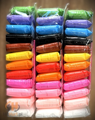 Piankolina Plastelina Ciastolina Magiczna Pianka Masa plastyczna XXL x 10szt